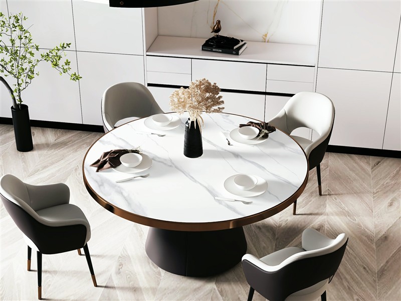 Stylish  Slab with Subtle Veining for Modern Spaces TQ11-16M326