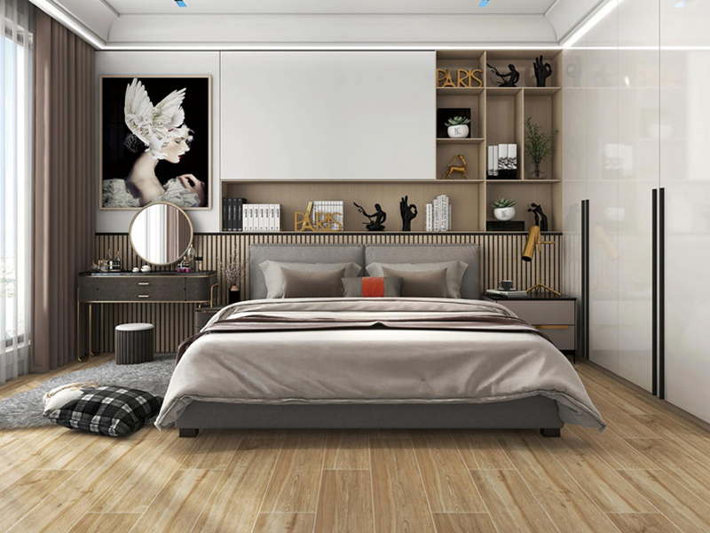 Italian Inspired 200X1200mm Full Porcelain Wood Look Bedroom Tiles TQ3-FFZ122057