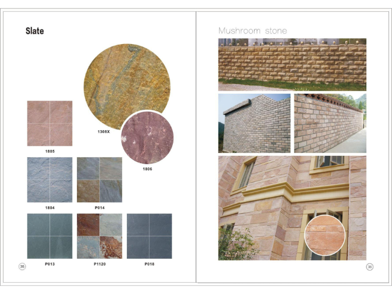 Outdoor Tiles Mushroom Stone