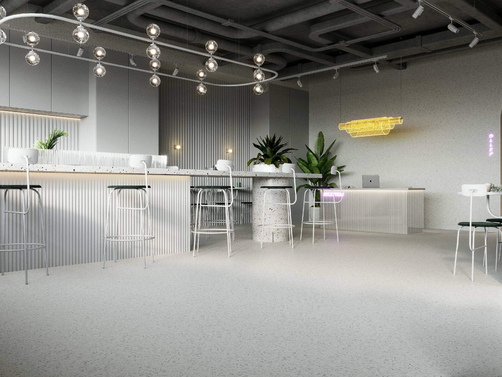 600x1200mm Upscale Terrazzo Tiles with Full - Body Craftsmanship TQ08-128A20