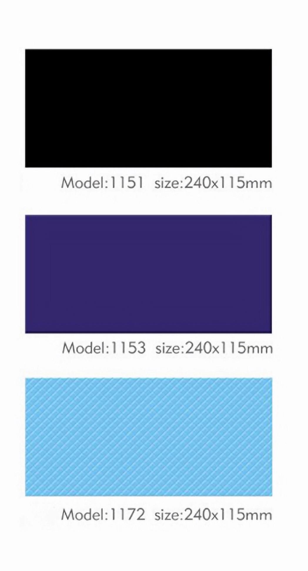 Sleek 240x115mm Black Pool Tiles for Modern Pools TQ09-1151