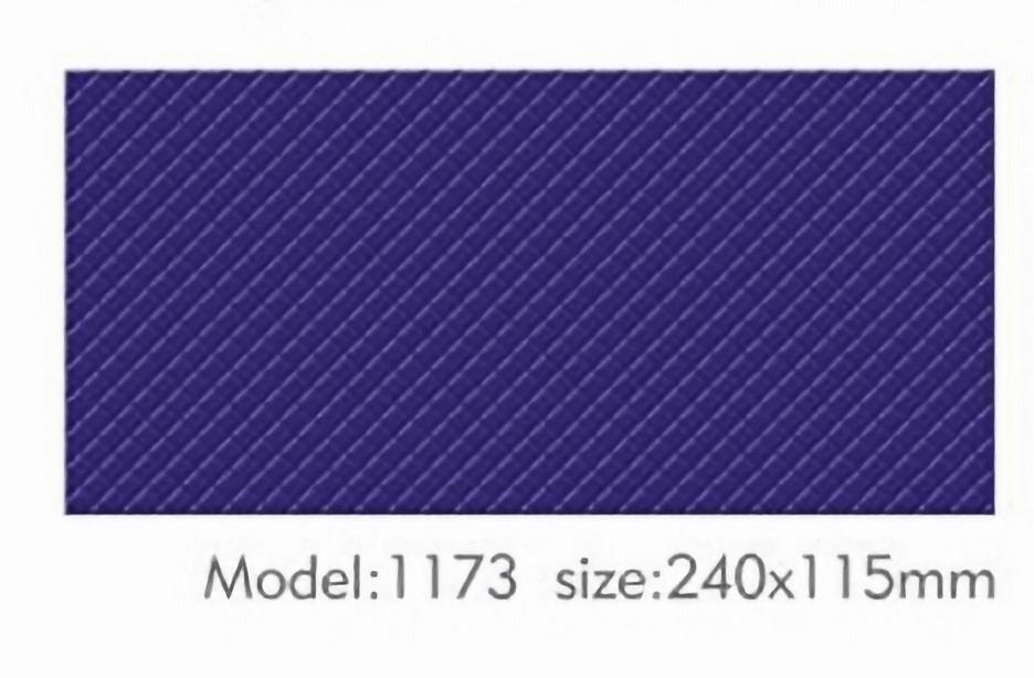 Refreshing 240x115mm Textured Purple Pool Tiles for Safety and Style TQ09-1173