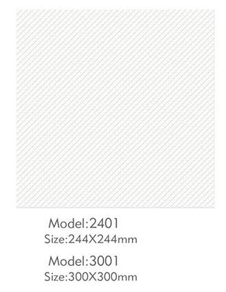 Crisp and Clean 244x244mm & 300x300mm White Pool Tiles for a Refreshing Look TQ09- 2401,TQ09-3001