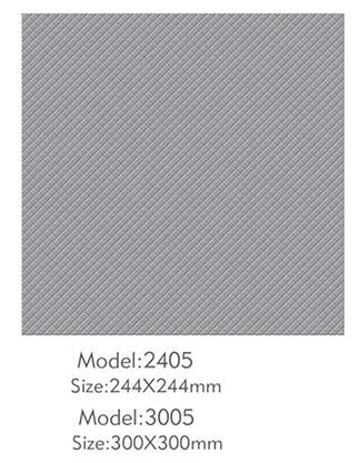 Modern and Sleek 244x244mm & 300x300mm Gray Pool Tiles for Contemporary Pools TQ09-2405, TQ09-3005