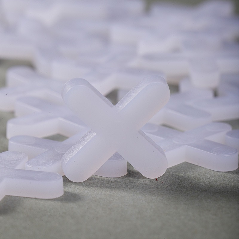 X - Shaped Tile Spacers for Uniform Seam Installation