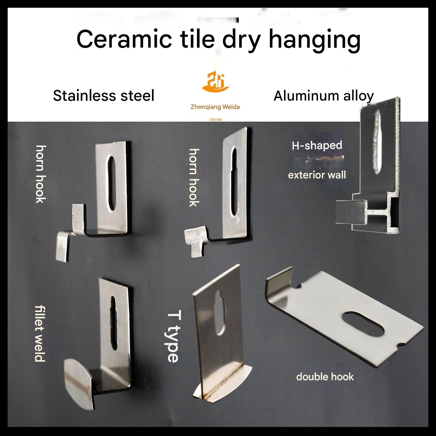 Assorted Tile Dry Hanging Hooks for Stable Wall Installation
