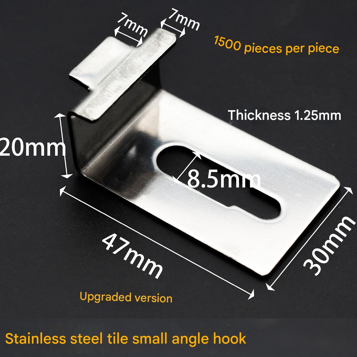 Assorted Tile Dry Hanging Hooks for Stable Wall Installation