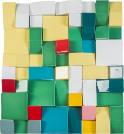 Warm Yellow & Orange Handmade Tile Mosaic for Feature Walls