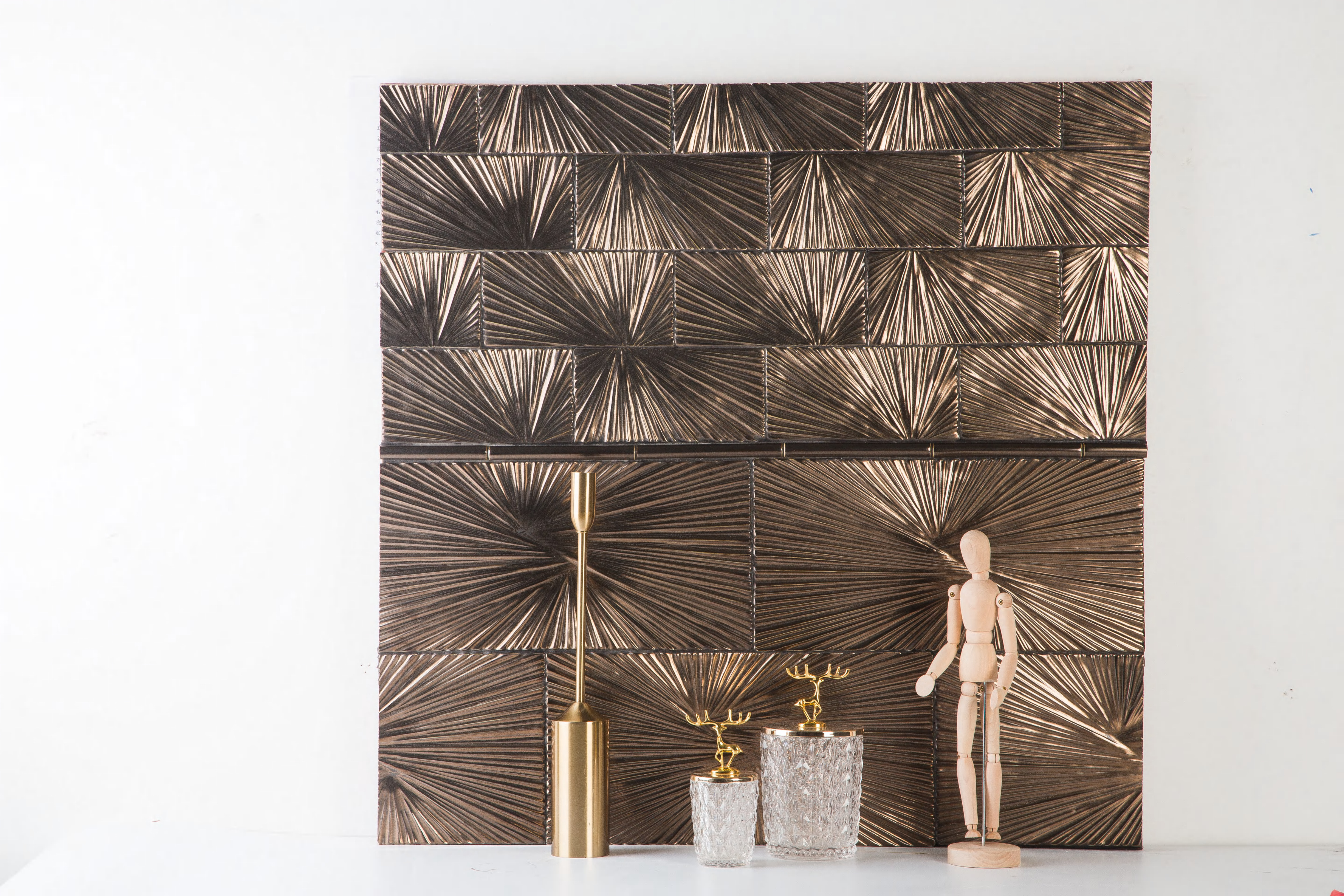 Pastel Color Handmade Mosaic Tiles for Playful Interiors