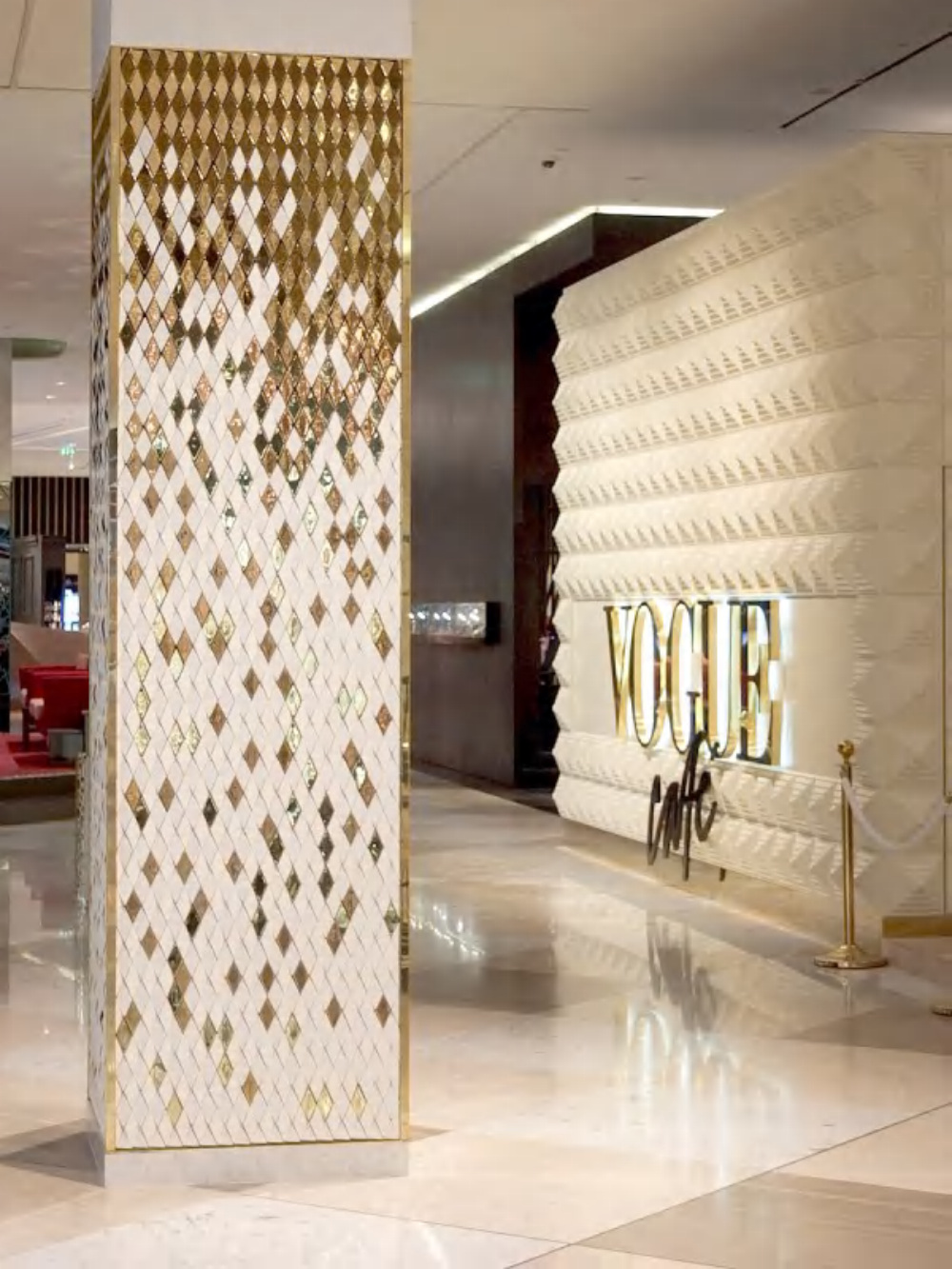 Metallic Gold & Copper Handmade Tile Mosaic for Luxe Accents
