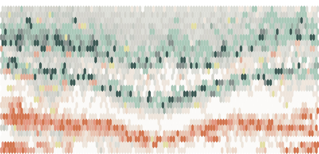 Bright - Toned Handmade Tile Mosaic for Dramatic Interiors