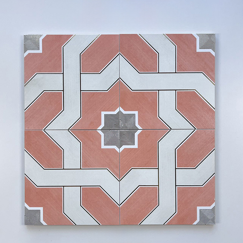 200x200mm Geometric Gilded Ceramic Mosaic Tiles - XC202842