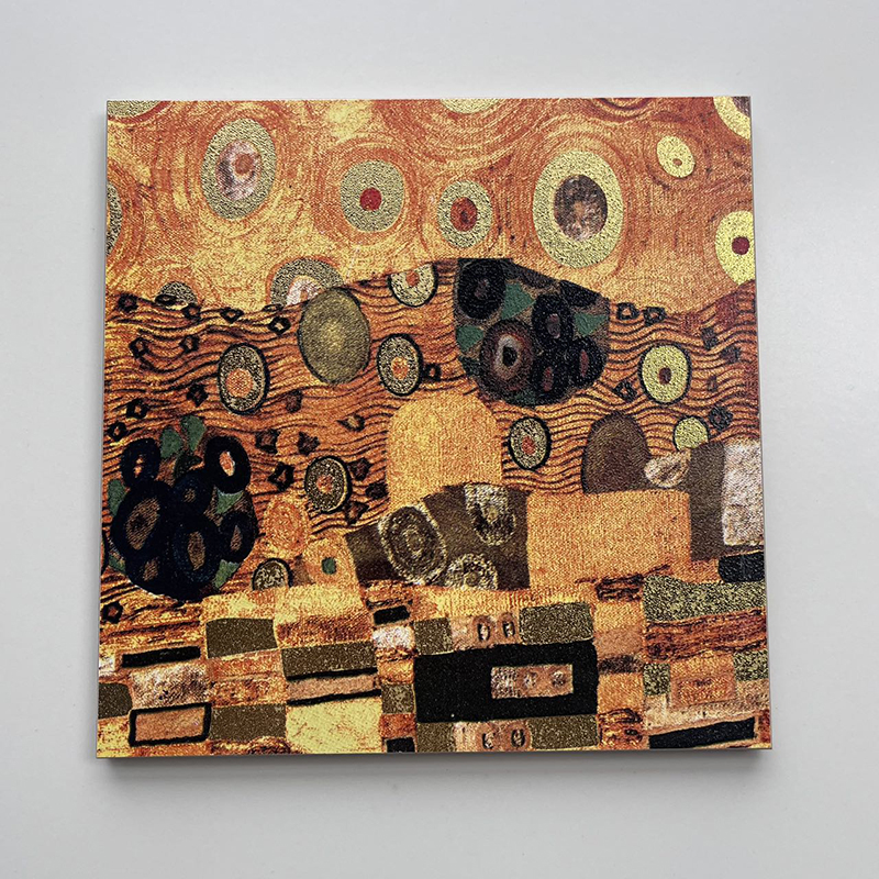200x200mm Artistic Painting - Inspired Gilded Ceramic Tiles - XC202002