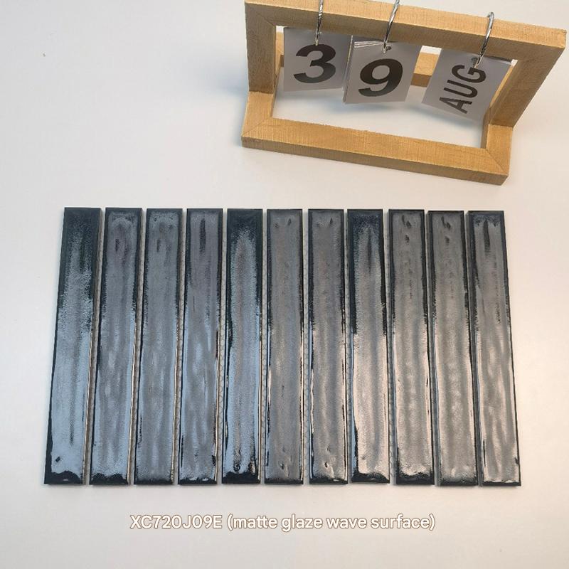 27x200mm Colorful Wave - Glazed Mosaic Tiles - XC720 Series