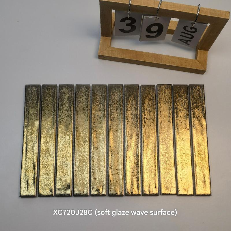 27x200mm Colorful Wave - Glazed Mosaic Tiles - XC720 Series