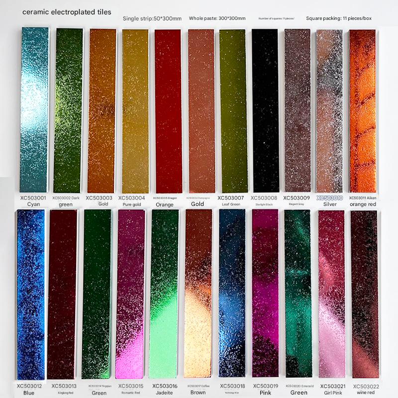 300x300mm Starry - Sky - Effect Blue Mosaic Tiles - XC503001