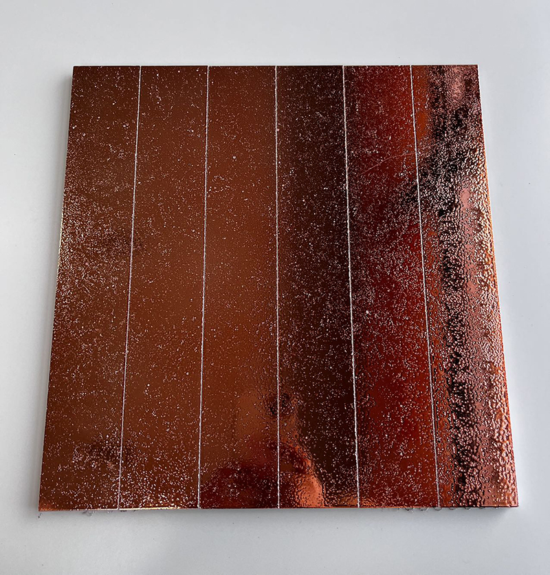 300x300mm Starry - Effect Dragon Orange Mosaic Tiles - XC503005