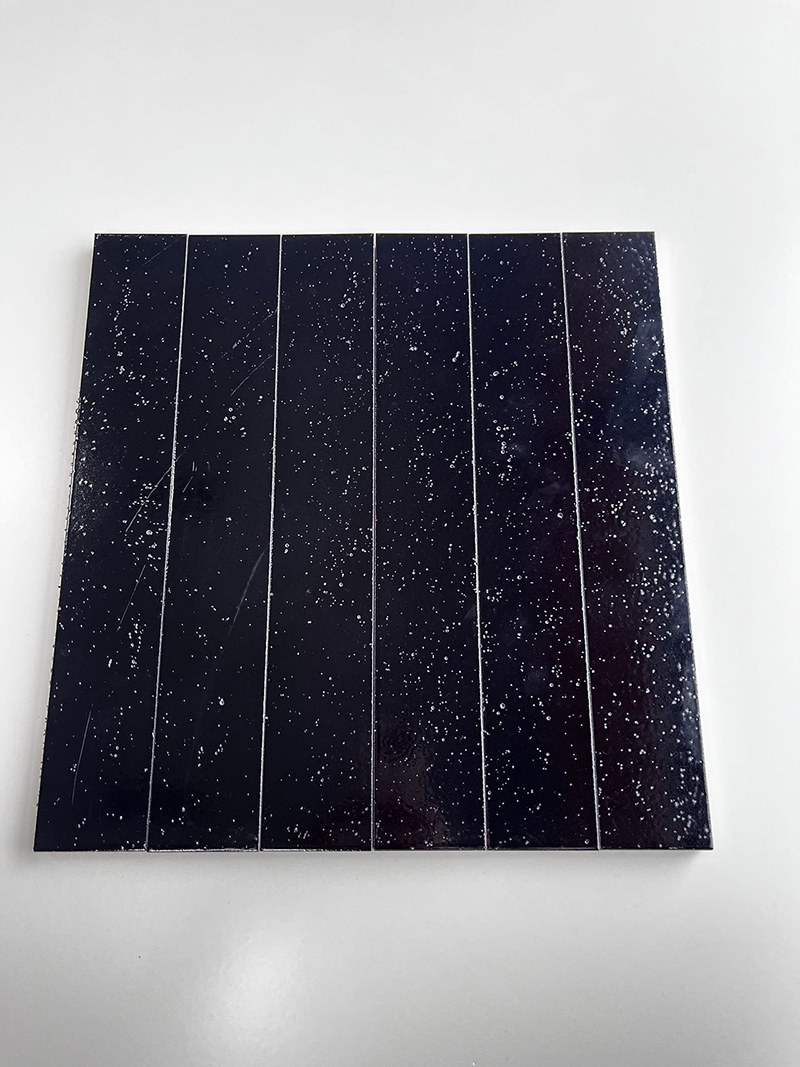 300x300mm Starry - Sky Black Mosaic Tiles - XC503008