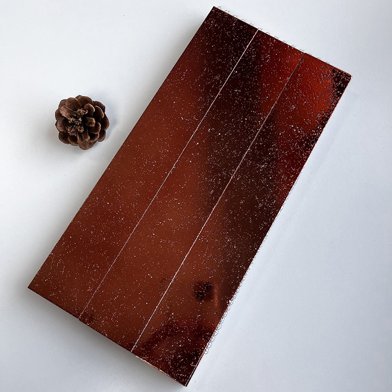 300x300mm Starry - Effect Aiken Orange - Red Mosaic Tiles - XC503011