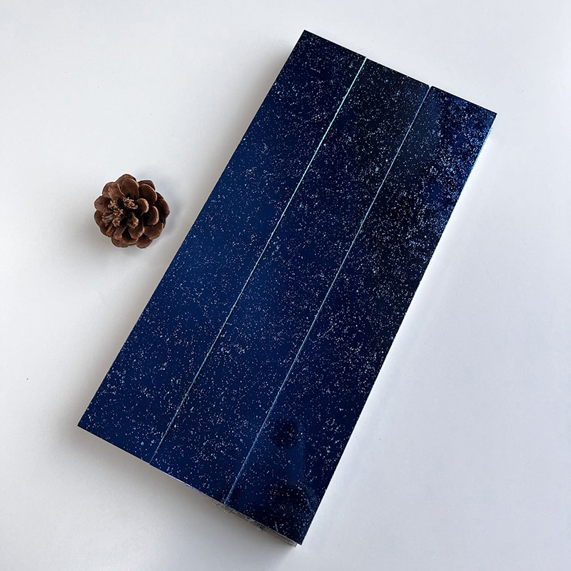 300x300mm Starry - Effect Dazzling Blue Mosaic Tiles - XC503012