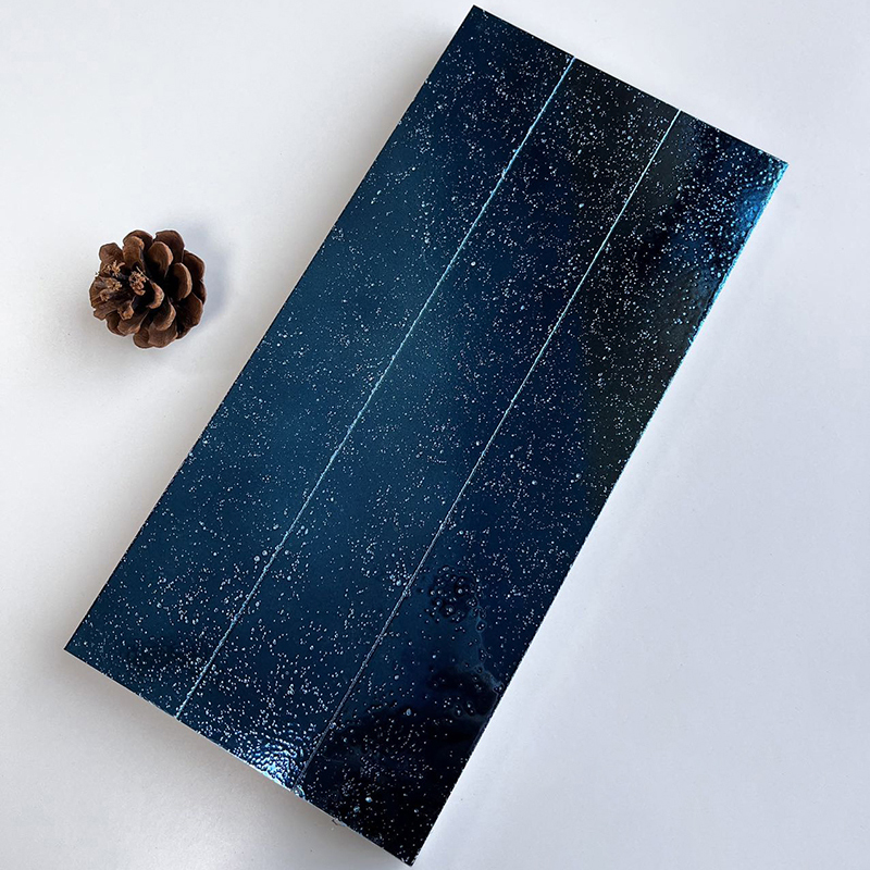 300x300mm Starry - Effect Tech Blue Mosaic Tiles - XC503018