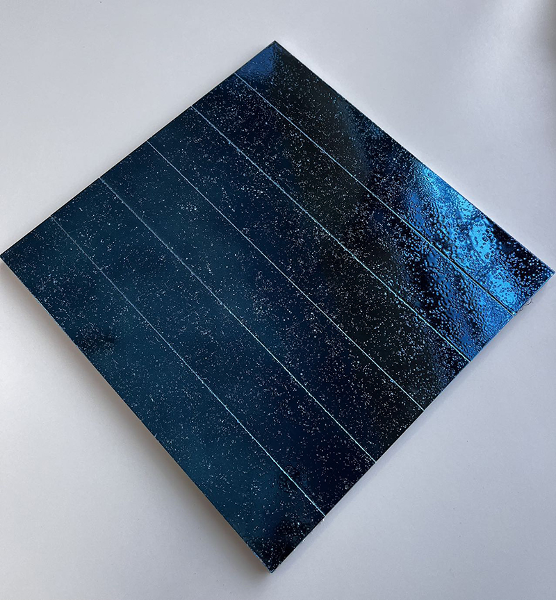 300x300mm Starry - Effect Tech Blue Mosaic Tiles - XC503018