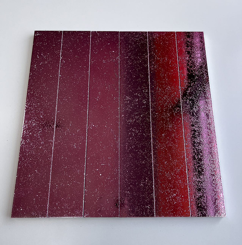 300x300mm Starry - Effect Girlish Pink Mosaic Tiles - XC503021