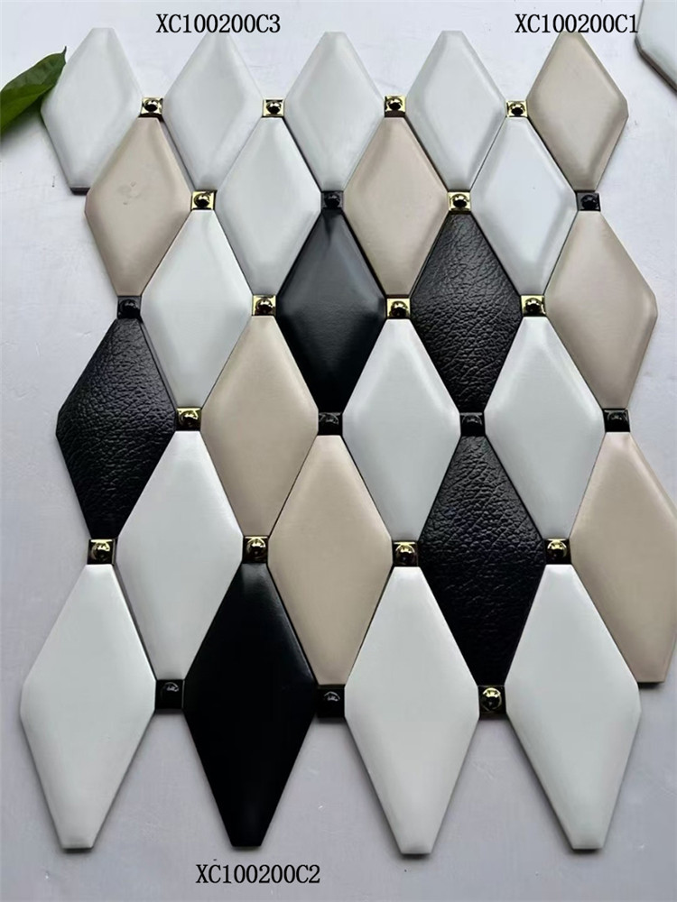 100x200mm Artisan Diamond - Shaped Mosaic Tiles (XC100200C1/C2/C3)