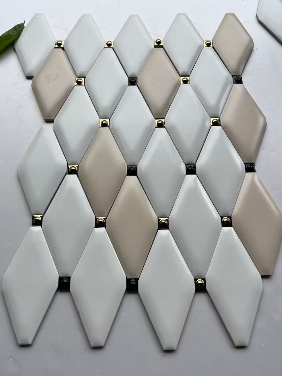 100x200mm Artisan Diamond - Shaped Mosaic Tiles (XC100200C1/C2/C3)