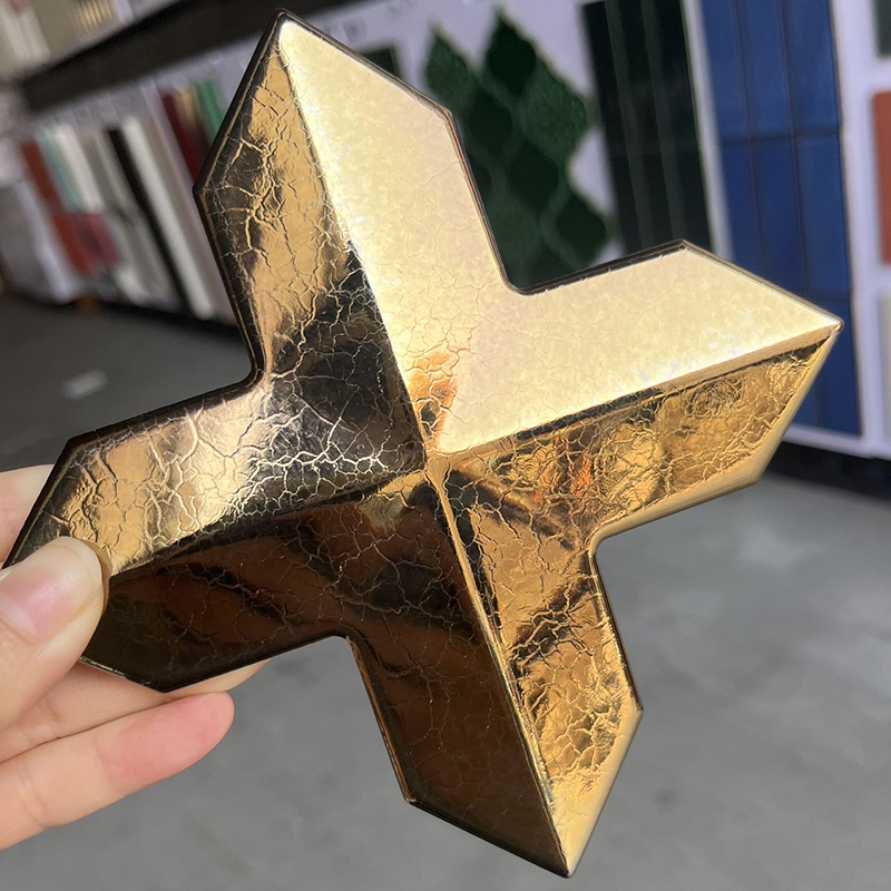 150x150mm Artisan Star - Geometric Mosaic Tiles (XCDZ15001 - XCDZ15006)