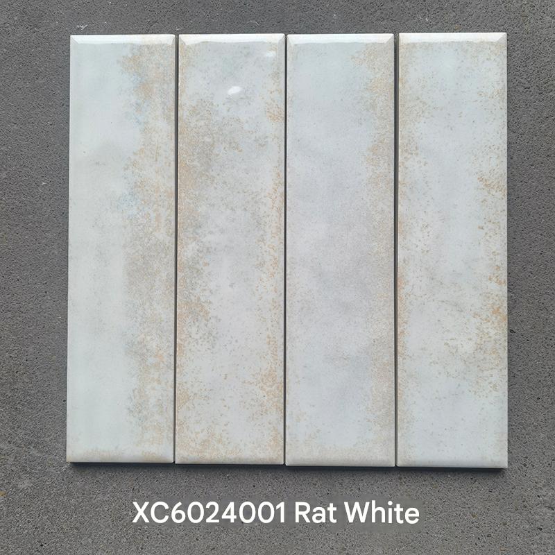 60x240mm Artisan Zodiac Series Tile - Rat White (XC6024001)