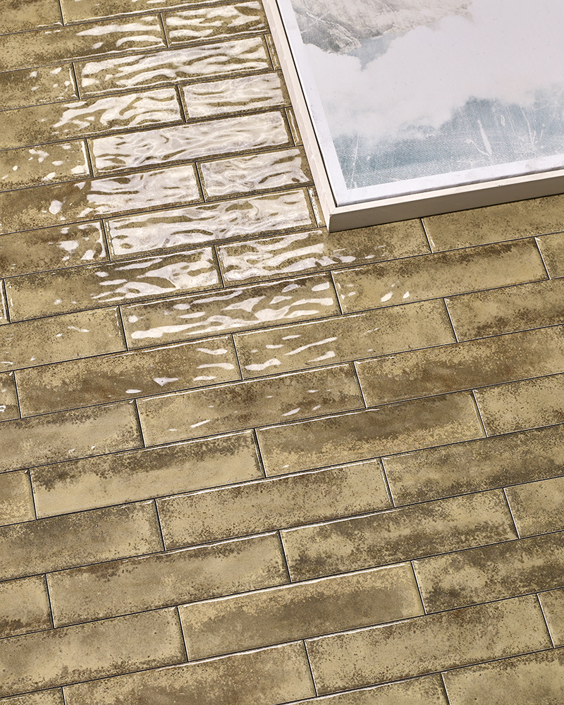 60x240mm Artisan Zodiac Series Tile - Tiger Brown (XC6024003)