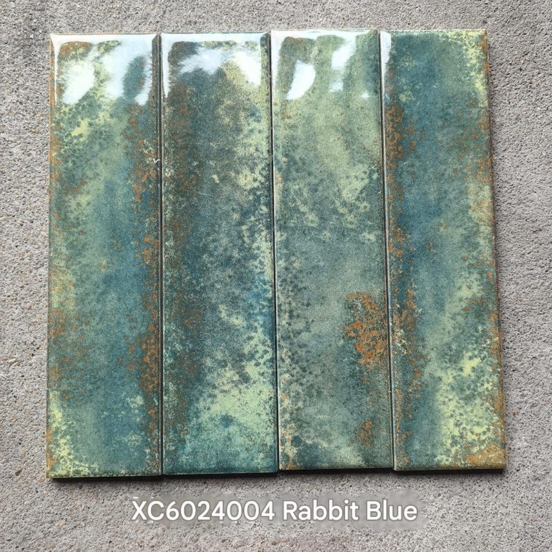 60x240mm Artisan Zodiac Series Tile - Rabbit Blue (XC6024004)