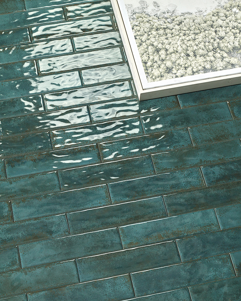 60x240mm Artisan Zodiac Series Tile - Snake Blue (XC6024006)