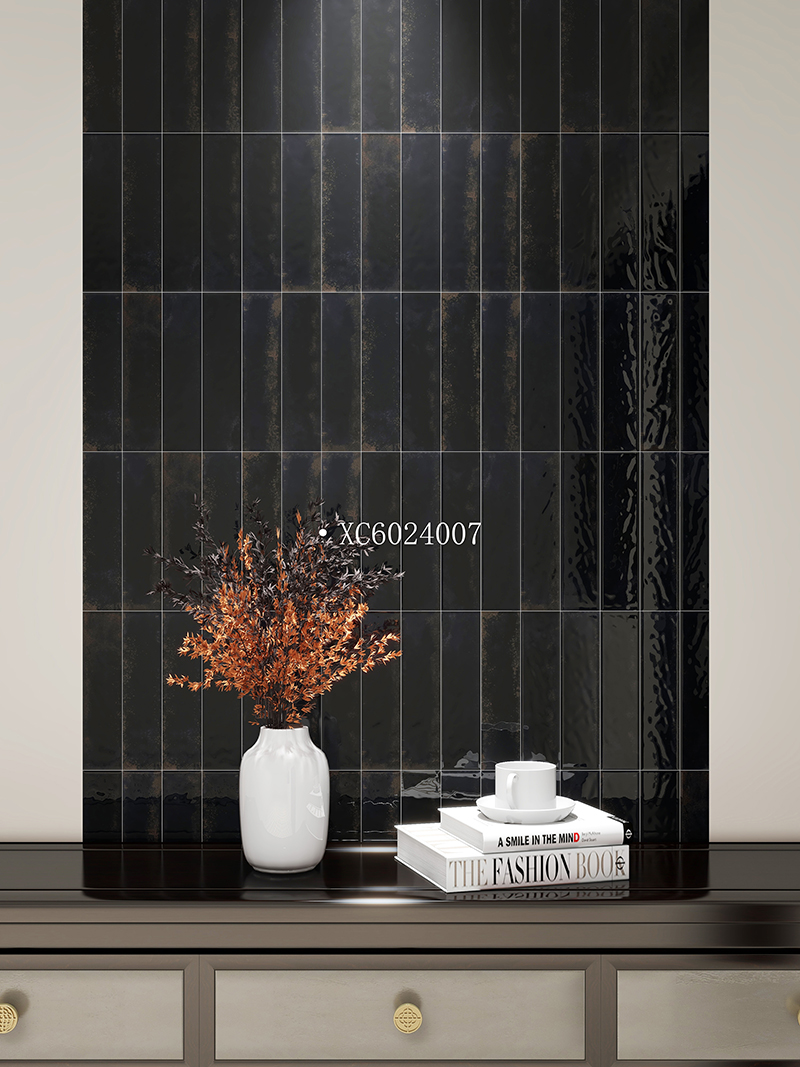 60x240mm Artisan Zodiac Series Tile - Horse Black (XC6024007)
