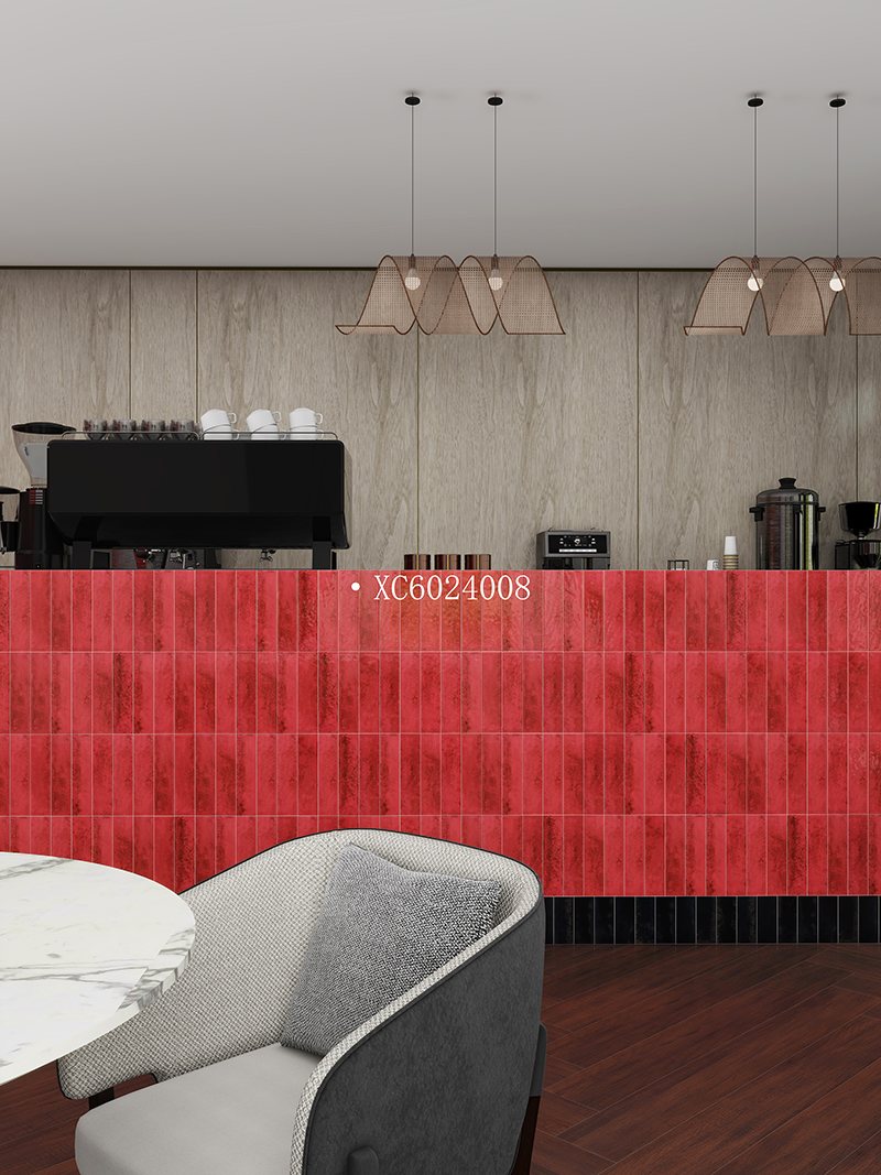 60x240mm Artisan Zodiac Series Tile - Goat Red (XC6024008)