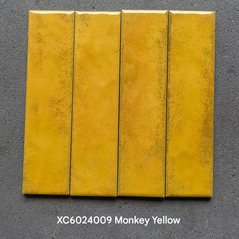 60x240mm Artisan Zodiac Series Tile - Monkey Yellow (XC6024009)