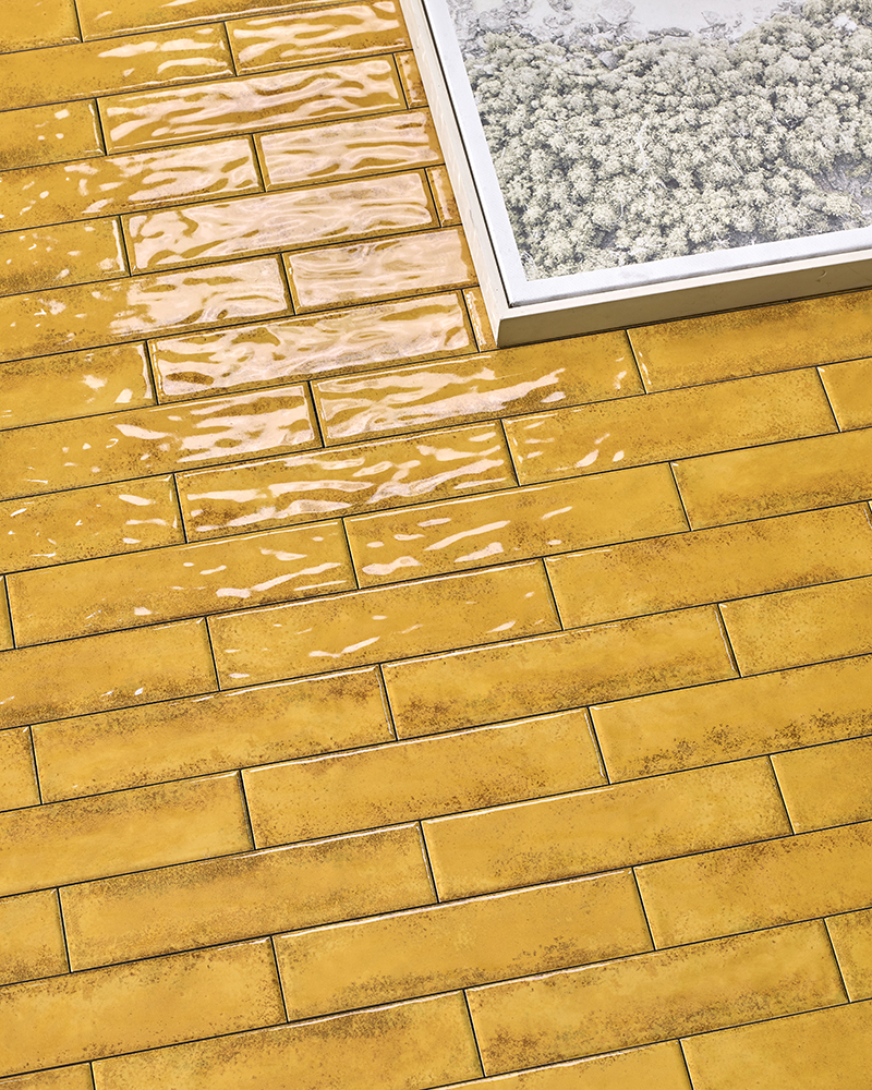 60x240mm Artisan Zodiac Series Tile - Monkey Yellow (XC6024009)