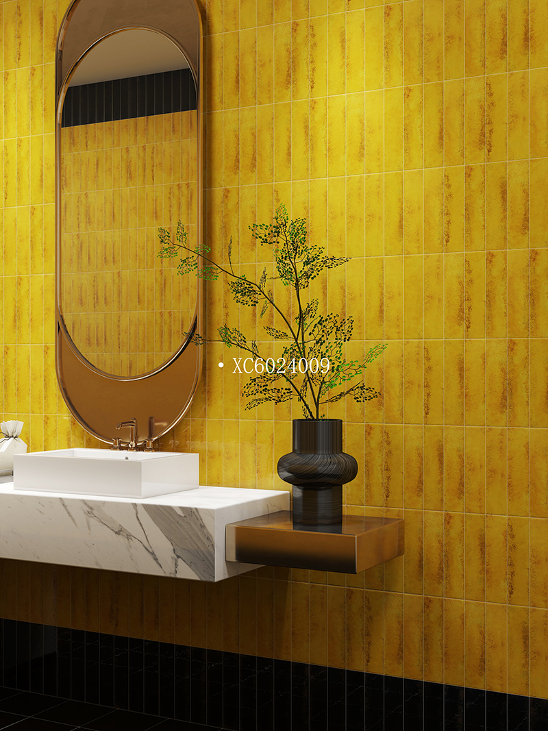 60x240mm Artisan Zodiac Series Tile - Monkey Yellow (XC6024009)