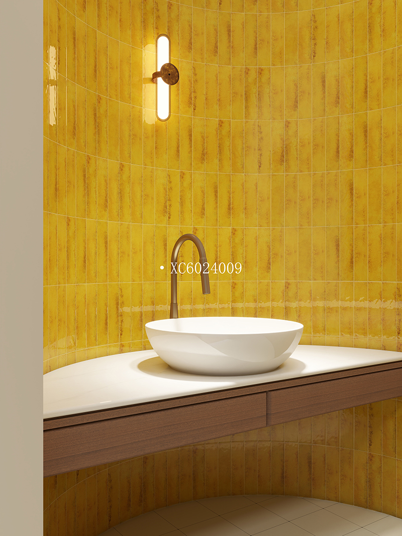 60x240mm Artisan Zodiac Series Tile - Monkey Yellow (XC6024009)