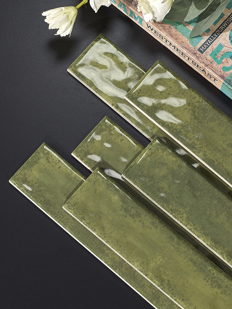 60x240mm Artisan Zodiac Series Tile - Dog Green (XC6024011)