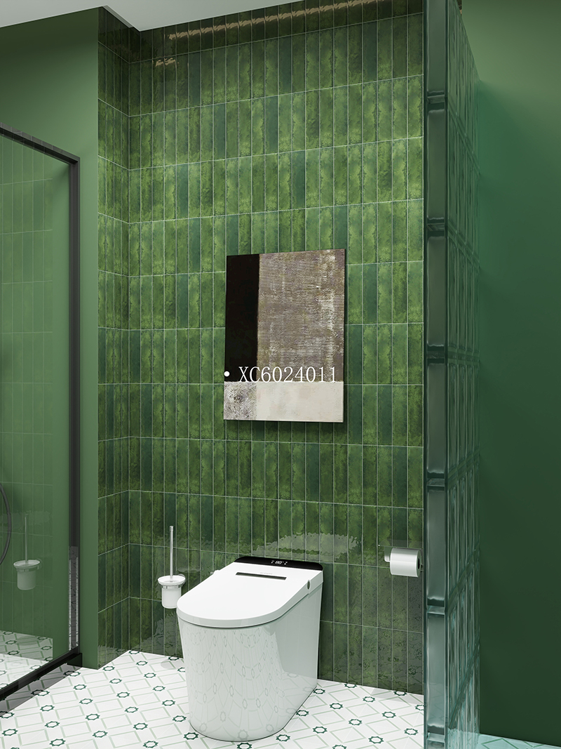 60x240mm Artisan Zodiac Series Tile - Dog Green (XC6024011)