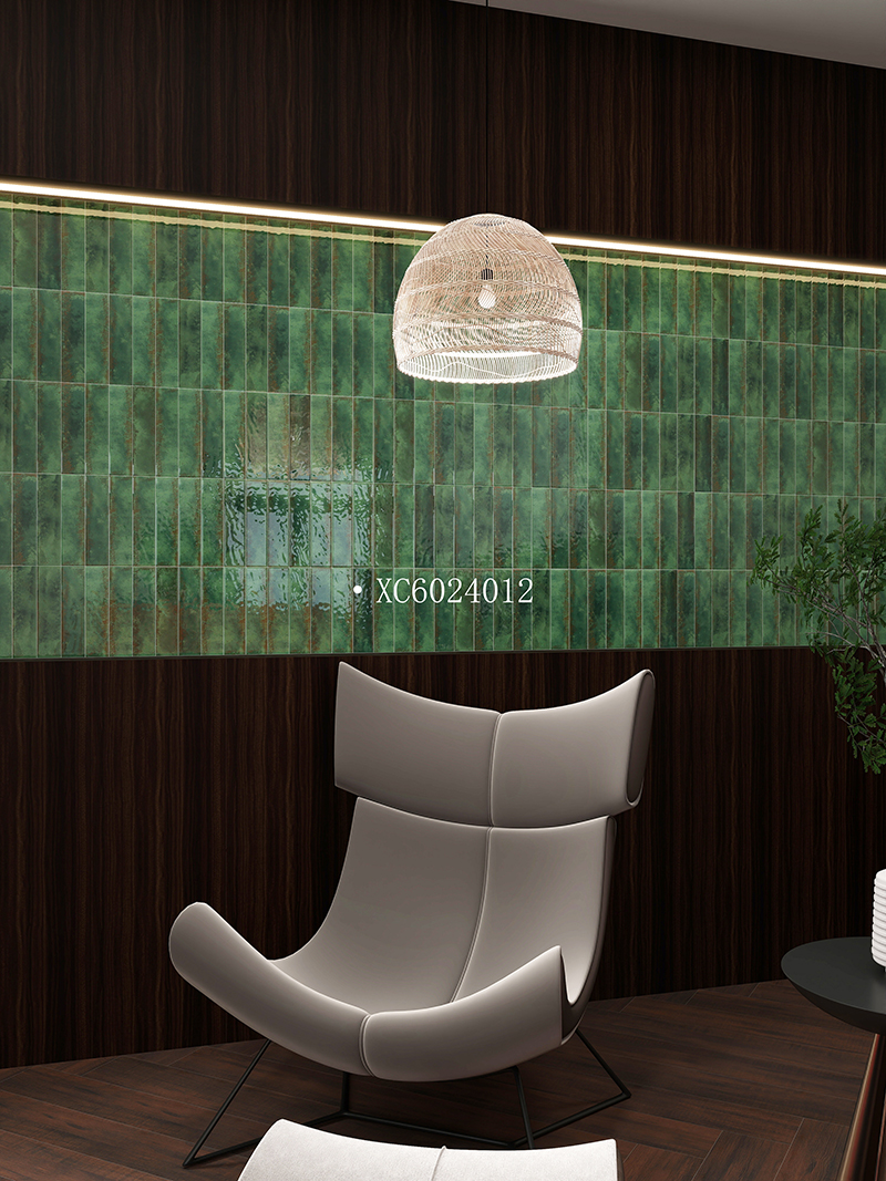 60x240mm Artisan Zodiac Series Tile - Pig Green (XC6024012)