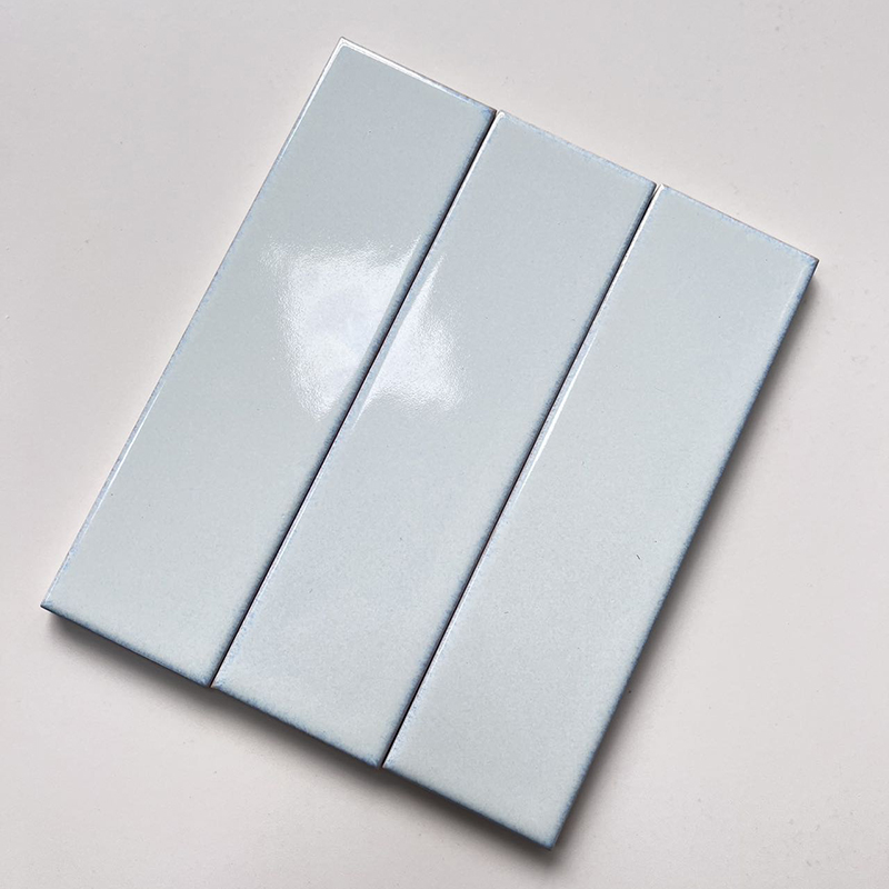 Handmade Textured Light Blue Ceramic Tiles -XC632272403A/B