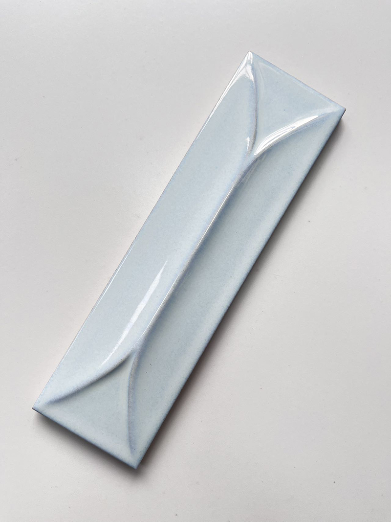 Handmade Textured Light Blue Ceramic Tiles -XC632272403A/B