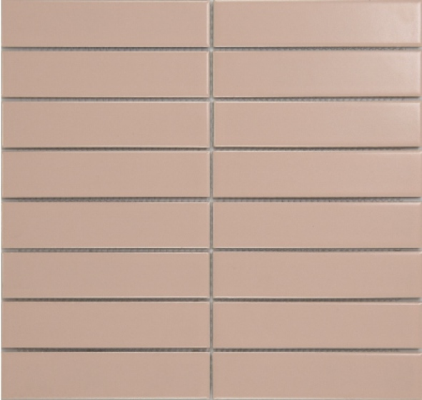 32 x 145 mm Glossy Red Rectangular Ceramic Mosaic Tiles (301 302...313 )