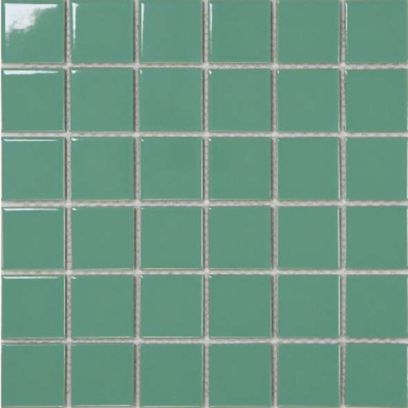 48x48mm Colorful Square Ceramic Mosaic Tiles - Classic Minimalist Design(4801-48099)