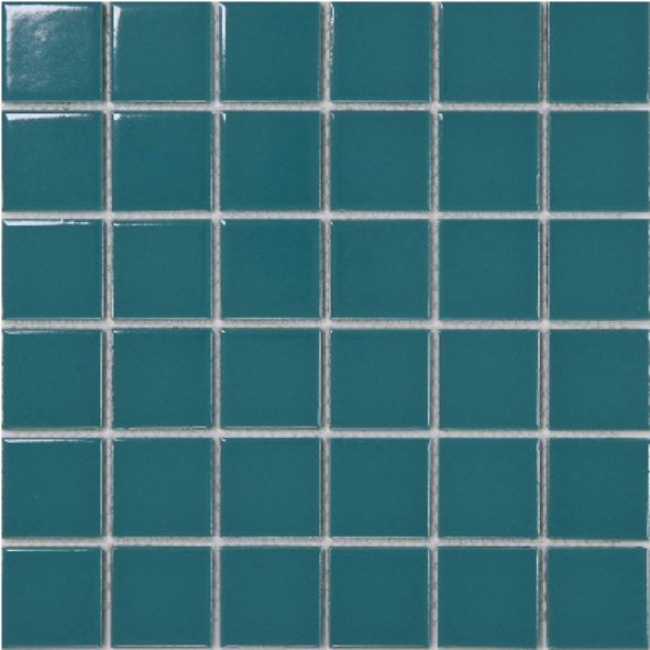 48x48mm Colorful Square Ceramic Mosaic Tiles - Classic Minimalist Design(4801-48099)