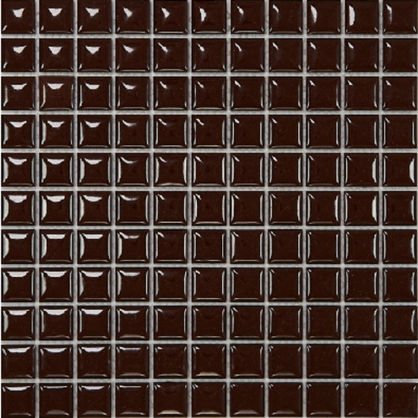 25x25mm Glossy Colorful Square Ceramic Mosaic Tiles - Modern Bold Design (25TU-0..25TU-15)