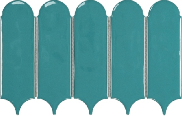314x200 60x200mm Feather - Shaped Ceramic Mosaic Tiles - Custom Color Options（YM001 YM002 YM-626 YM-629 YM-628）
